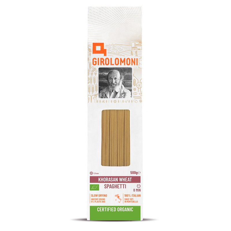 GIROLOMONI Organic Khorasan Wheat Spaghetti 500g