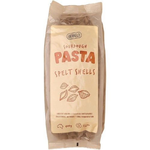 BERKELO Sourdough Pasta Spelt Shells 400g