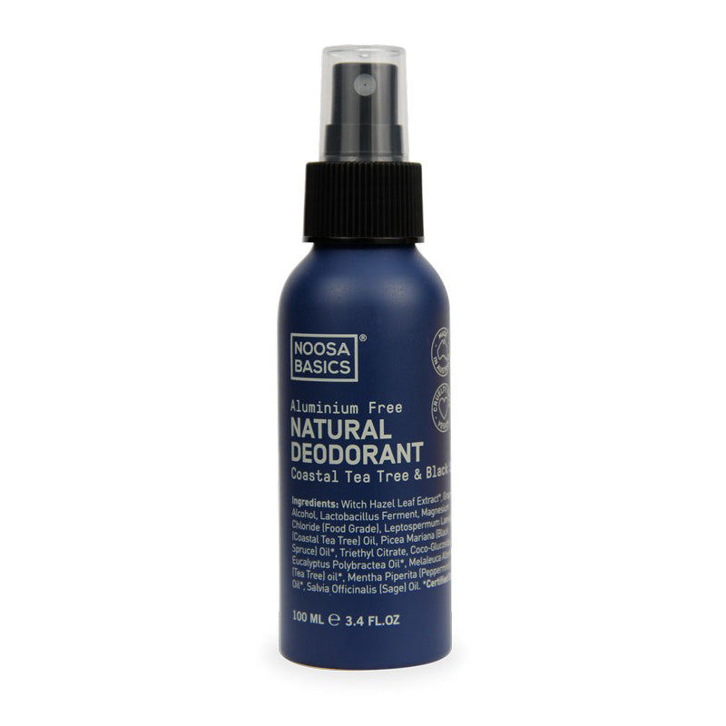 NOOSA BASICS Noosa Basics Natural Deodorant Spray - Coastal Tea Tree & Black Spruce 100ml