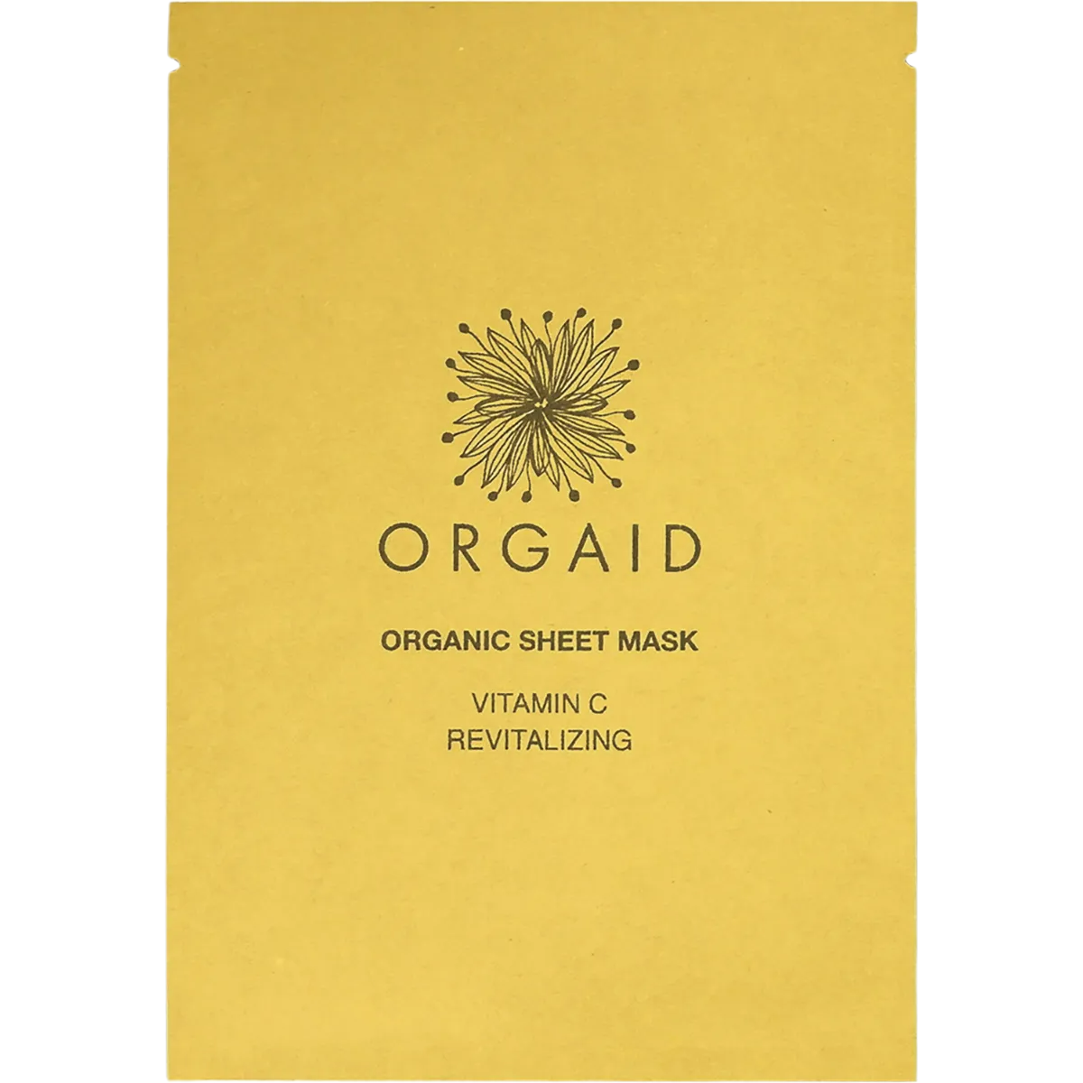 ORGAID Organic Sheet Mask Vitamin C & Revitalizing 24ml