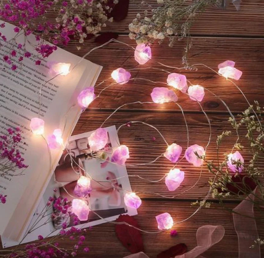 Luvin Life Crystal Decoration Light - Rose Quartz
