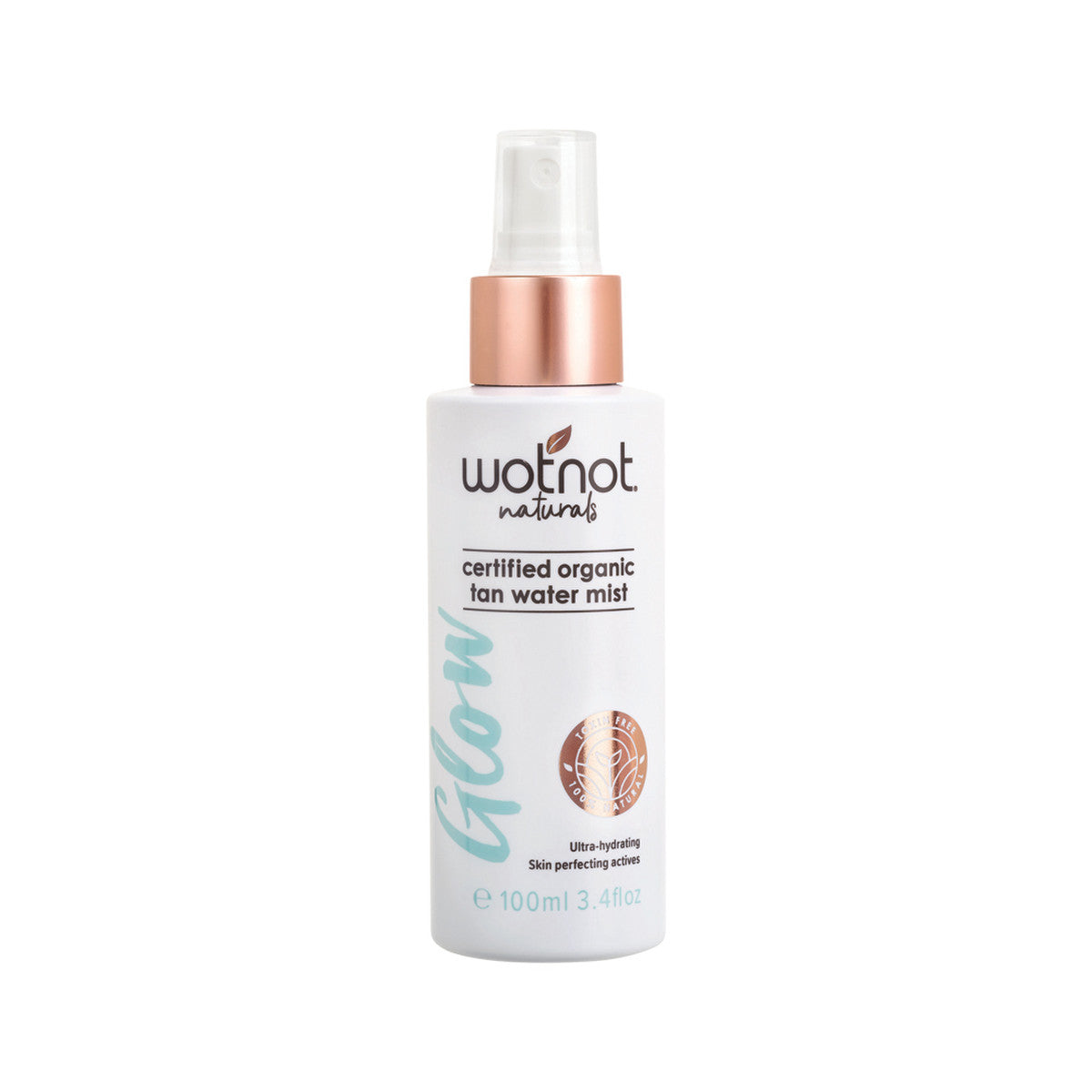 Wotnot Naturals Glow Certified Organic Tan Water Mist 100ml