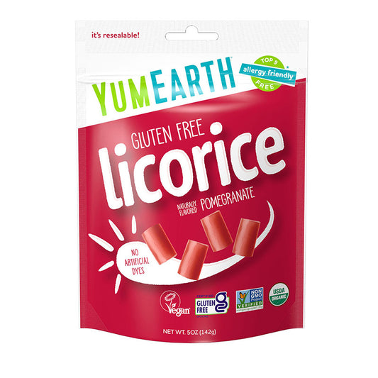 YUMEARTH Organic Licorice Pomegranate 142g