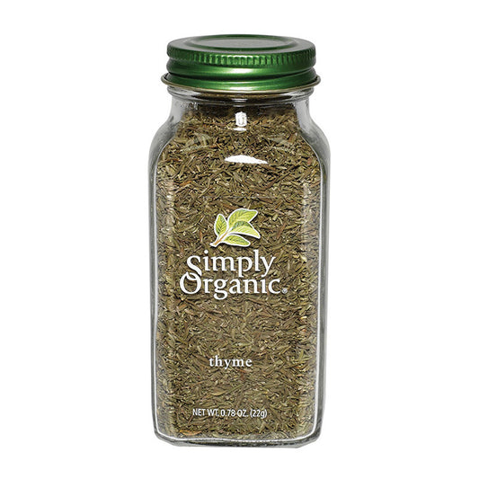 SIMPLY ORGANIC Thyme Leaf LARGE GLASS 22g