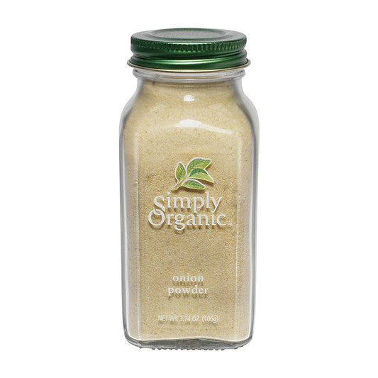 SIMPLY ORGANIC Onion Powder LARGE GLASS 85g