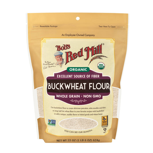 BOB'S RED MILL Organic Buckwheat Flour 624g