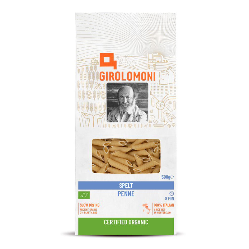 GIROLOMONI Spelt Flour Penne 500g