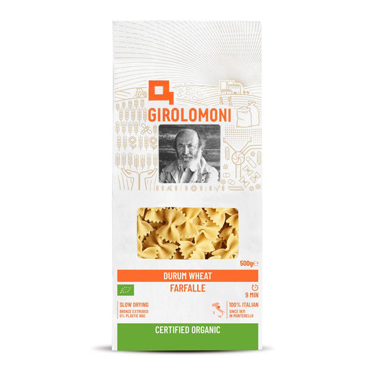 GIROLOMONI Durum Wheat Semolina Farfalle 500g