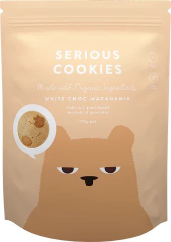 SERIOUS COOKIES - White Choc Macademia 170g