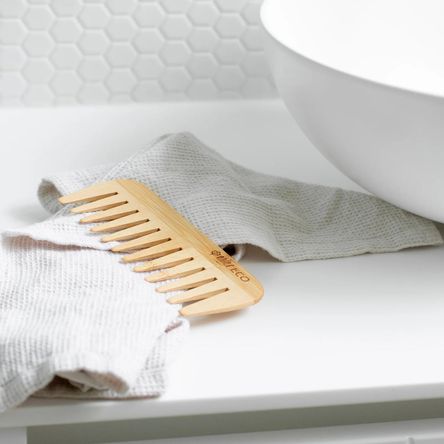 EVER ECO Bamboo Comb Wide Tooth