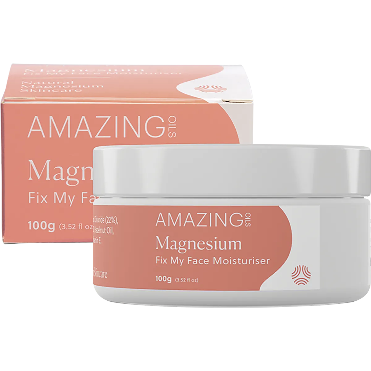 AMAZING OILS Magnesium Moisturiser Fix My Face 100g