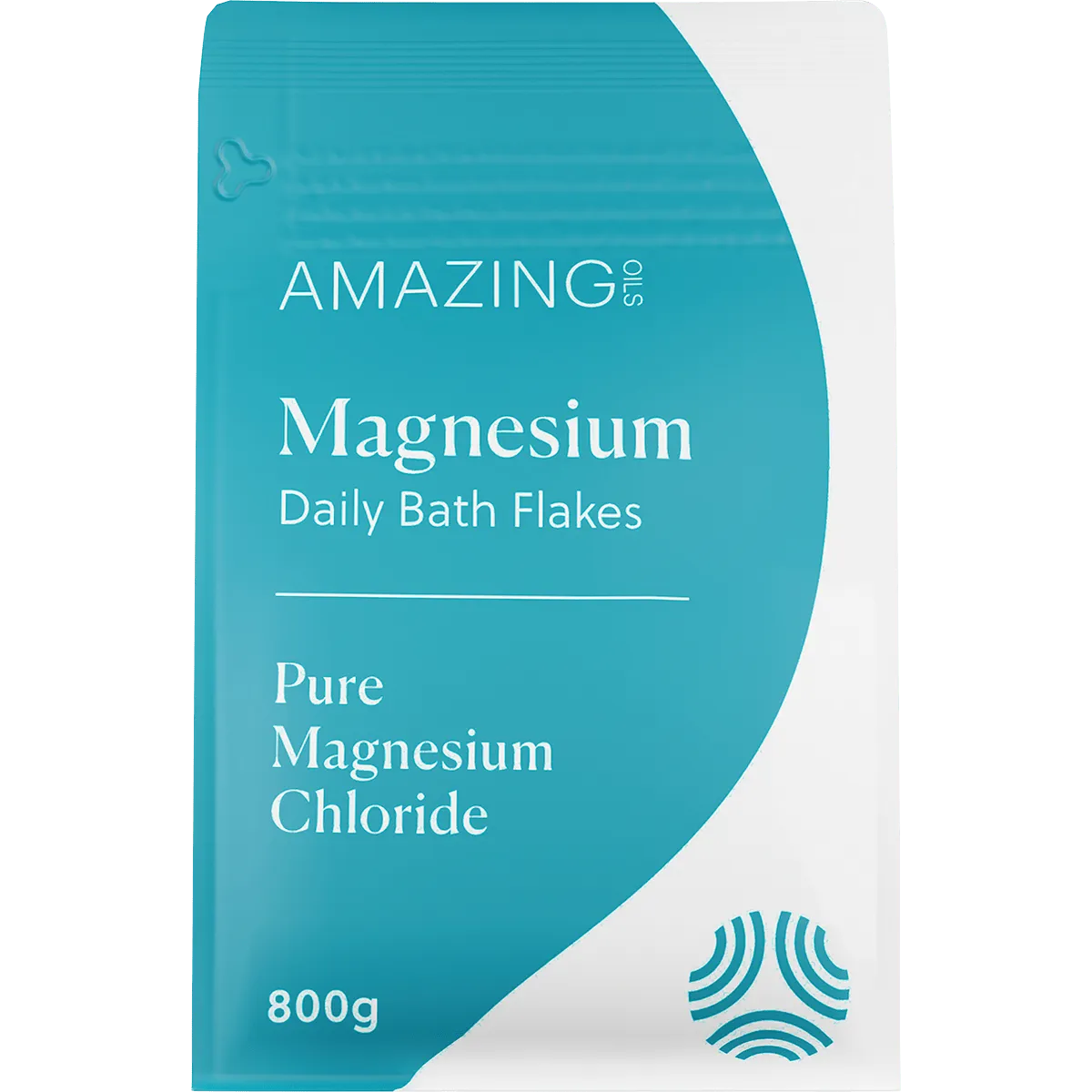 AMAZING OILS Magnesium Daily Bath Flakes Pure Magnesium Chloride 800g