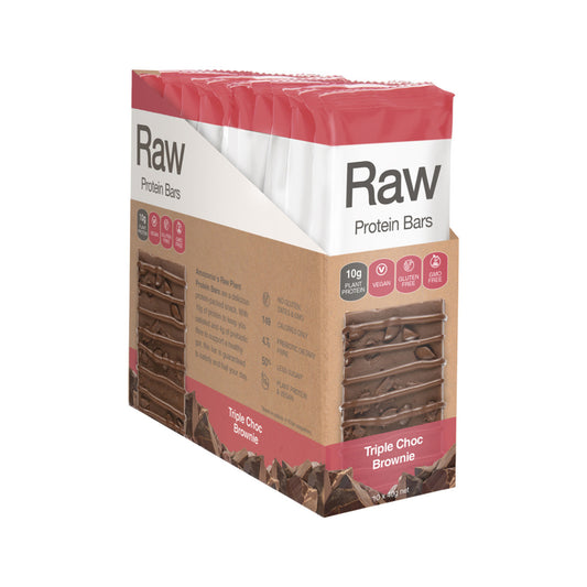 AMAZONIA Raw Protein Bar Triple Choc Brownie 40g