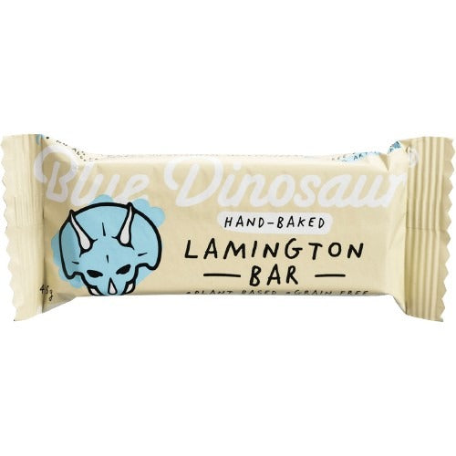 BLUE DINOSAUR Hand-Baked Bar Lamington