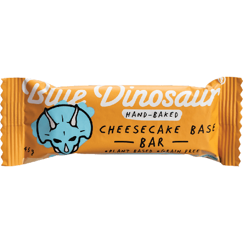 BLUE DINOSAUR Hand-Baked Bar Cheesecake Base