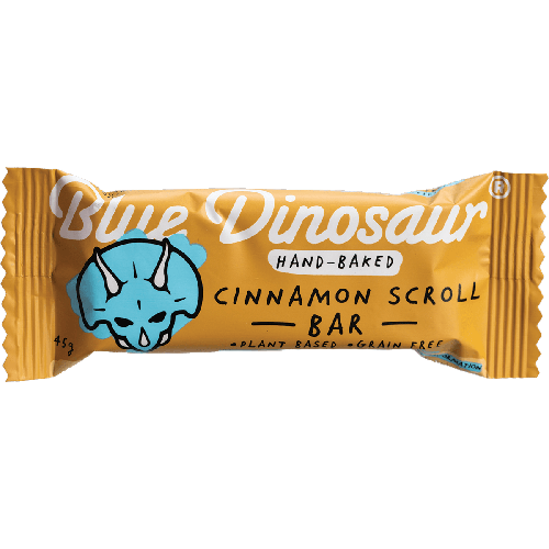 BLUE DINOSAUR Hand-Baked Bar Cinnamon Scroll