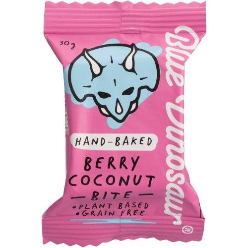 BLUE DINOSAUR Hand-Baked Bite Berry & Coconut