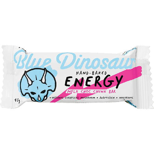 BLUE DINOSAUR Hand-Baked Energy Bar Mylk Choc Chunk