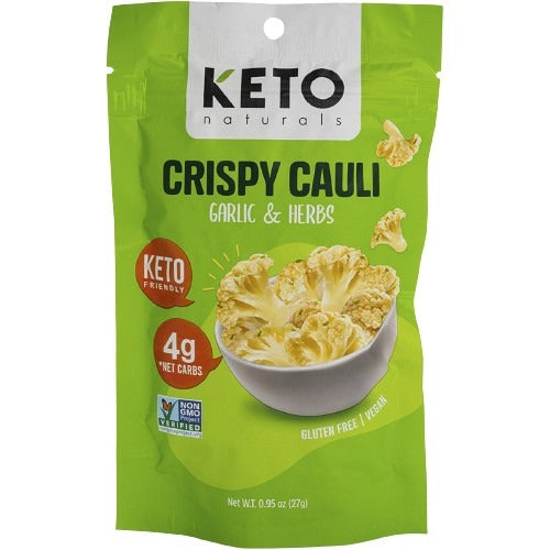 KETO NATURALS Crispy Cauli Garlic & Herb Bites