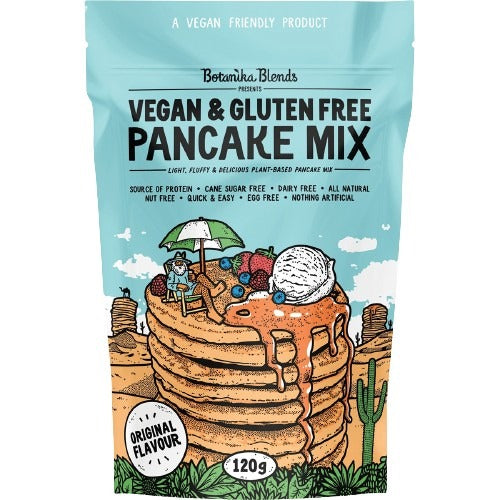 BOTANIKA BLENDS Vegan & Gluten Free Pancake Mix Original 120g