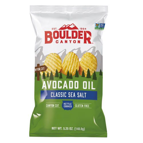 BOULDER CANYON Avocado Oil Classic Sea Salt