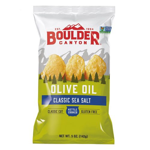 BOULDER CANYON Olive Oil Classic Sea Salt