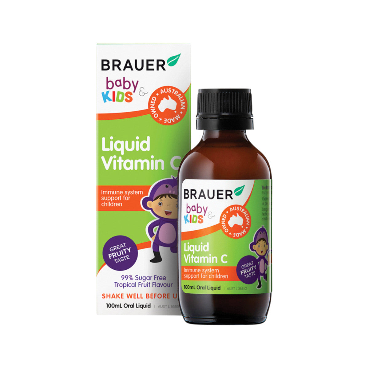 Brauer Baby & Kids Liquid Vitamin C Oral Liquid 100ml