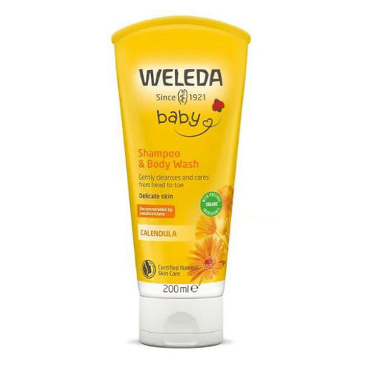 Weleda Baby Shampoo & Body Wash Calendula 200ml