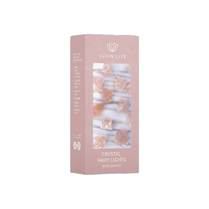 Luvin Life Crystal Decoration Light - Rose Quartz