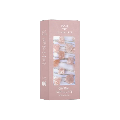 Luvin Life Crystal Decoration Light - Rose Quartz