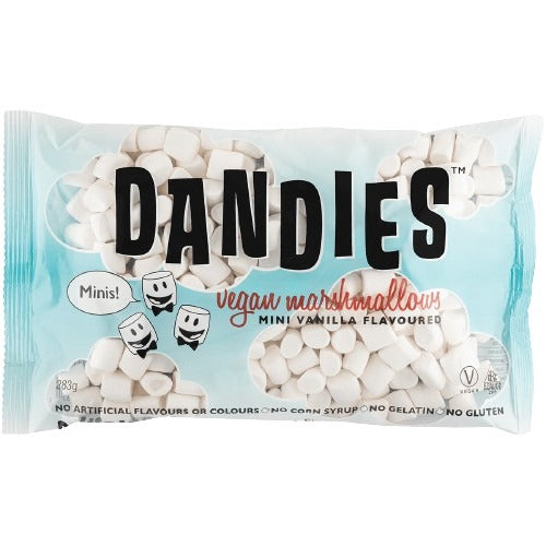 DANDIES Vegan Vanilla Marshmallows Mini Size 283g