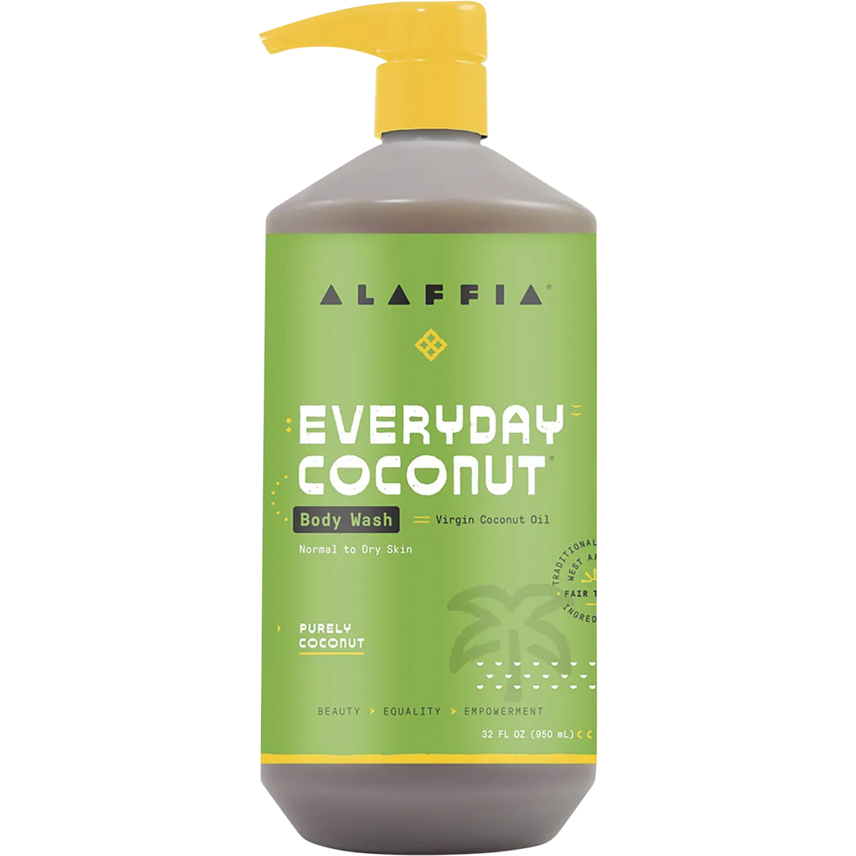 ALAFFIA Everyday Coconut Body Wash Purely Coconut 950ml