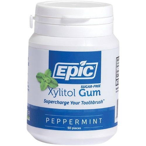 EPIC Xylitol Chewing Gum Peppermint 50pcs