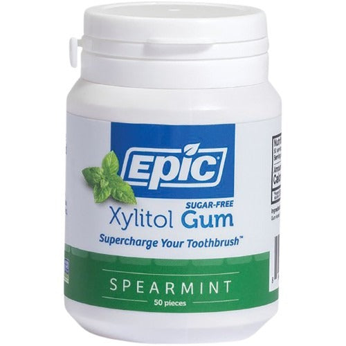 EPIC Xylitol Chewing Gum Spearmint 50pcs