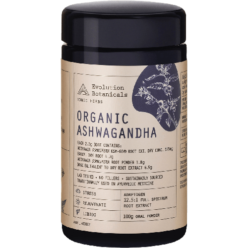 EVOLUTION BOTANICALS Ashwagandha Tonic Herbs 100g