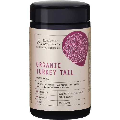 EVOLUTION BOTANICALS Organic Turkey Tail Energy Force 90g