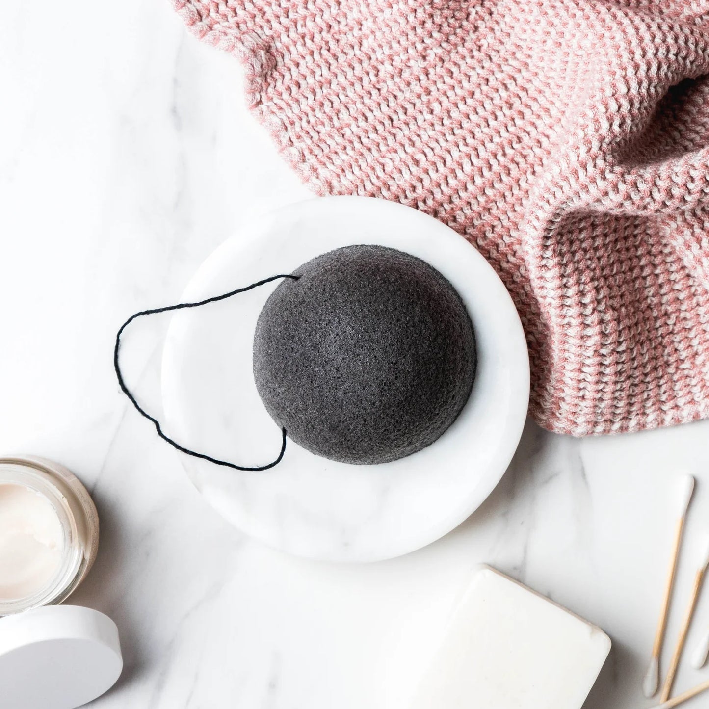 EVER ECO Konjac Facial Sponge Charcoal