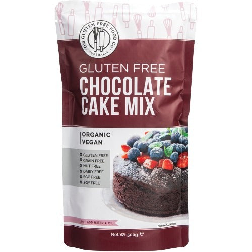 THE GLUTEN FREE FOOD CO. Chocolate Cake Mix 500g