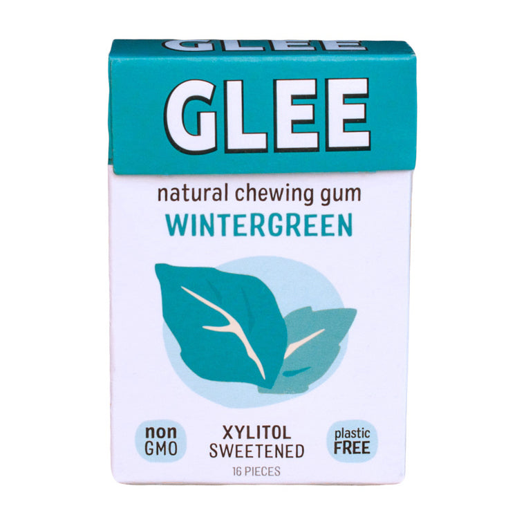 GLEE GUM Sugar-Free Wintergreen 16pcs