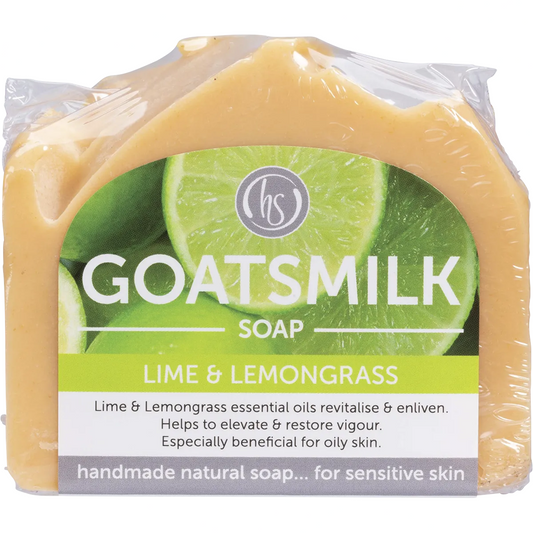 HARMONY SOAPWORKS Goat's Milk Soap Lime & Lemongrass 140g