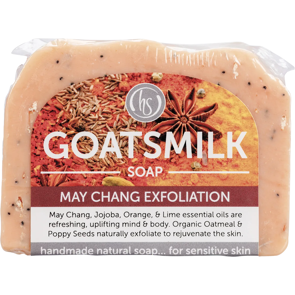 HARMONY SOAPWORKS Goat's Milk Soap May Chang Exfoliation 140g