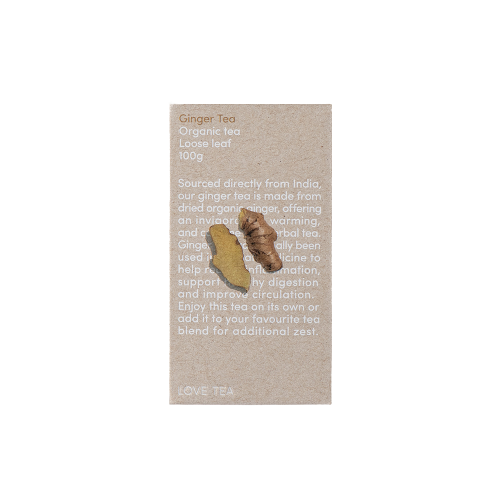 Love Tea Organic Ginger Tea Loose Leaf 100g