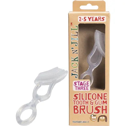 JACK N' JILL Silicone Tooth & Gum Brush