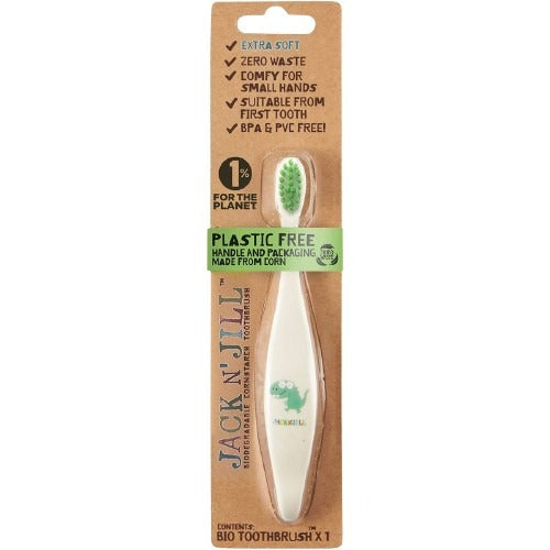 JACK N' JILL Toothbrush Children Dino Biodegradable