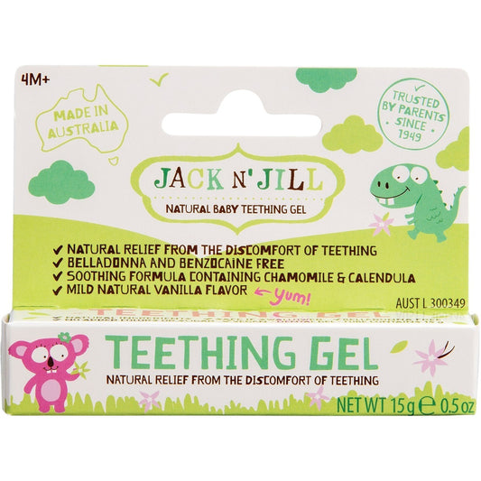 JACK N' JILL Teething Gel 4 Months +