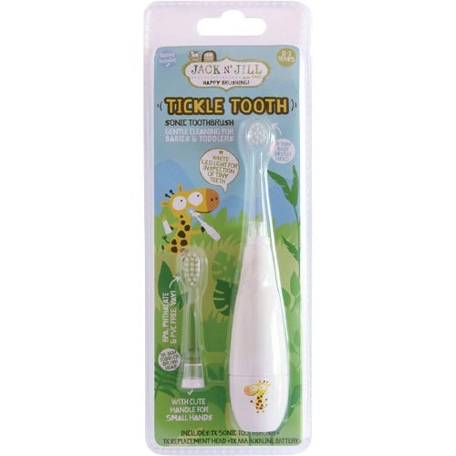 JACK N' JILL Sonic Toothbrush Tickle Tooth 0-3 Years