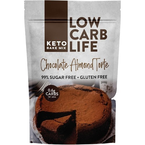 LOW CARB LIFE Chocolate Almond Torte Keto Bake Mix 300g