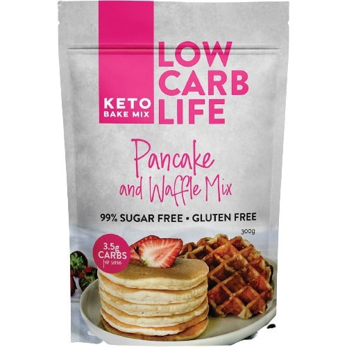 LOW CARB LIFE Pancake and Waffle Mix Keto Bake Mix 300g