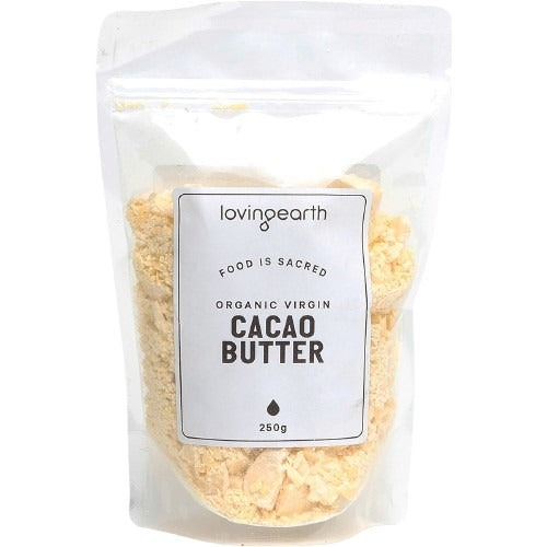 LOVING EARTH Virgin Cacao Butter 250g