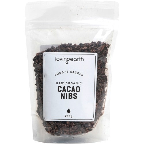 LOVING EARTH Cacao Nibs 250g